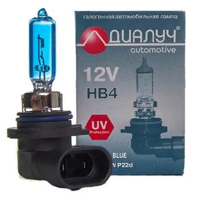 Лампа HB4 12V 51W P22D Blue Диалуч ЛЧ424-Bl